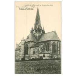 carte postale ancienne 55 NETTANCOURT. Eglise