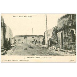 carte postale ancienne 55 NEUVILLE-SUR-ORNE. Rue des Groseillers 1916