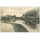 55 PAGNY-SUR-MEUSE. Péniches dans le Port du Canal 1915. Camions Militaires
