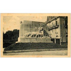 carte postale ancienne 12 RODEZ. Monument Fabié Statuaire Marc Robert