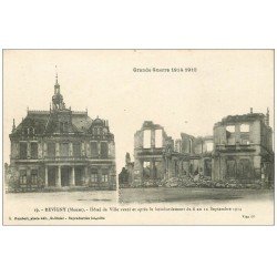 carte postale ancienne 55 REVIGNY. Hôtel de Ville