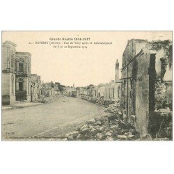 carte postale ancienne 55 REVIGNY. Rue de Vitry 1917
