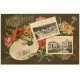 carte postale ancienne 55 SAINT-MIHIEL. Carte Fantaisie double vues 1921