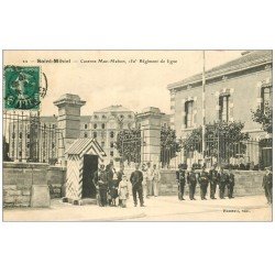 carte postale ancienne 55 SAINT-MIHIEL. Caserne Mac-Mahon 150° Régiment de ligne 1910