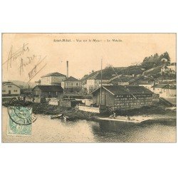 carte postale ancienne 55 SAINT-MIHIEL. Le Moulin 1906