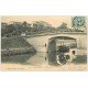 carte postale ancienne 55 SAINT-MIHIEL. Montmeuse et Canal. Ecluse et Pont 1903