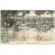carte postale ancienne 55 SAINT-MIHIEL. Passage de Rivière par l'Infanterie 1906