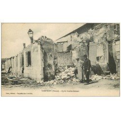 55 SAMPIGNY. Après le bombardemant