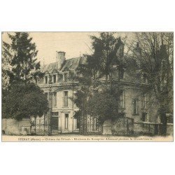 carte postale ancienne 55 STENAY. Château des Tilleuls 1921