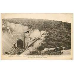 carte postale ancienne 55 TAVANNES. Le Tunnel 1932