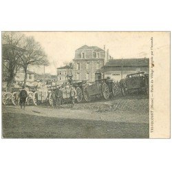 55 TRIAUCOURT. Mitrailleuses et Mitraillettes au Village 1915