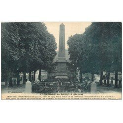 carte postale ancienne 55 TRONVILLE EN BARROIS. Monument en granit