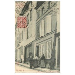 carte postale ancienne 55 VARENNES. 1904 Maison Sauce où logea Louis XVI