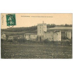 carte postale ancienne 55 VAUCOULEURS. Château de Gombervaux 1911