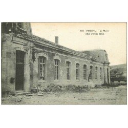 carte postale ancienne 55 VERDUN. La Mairie. Guerre 1914-18