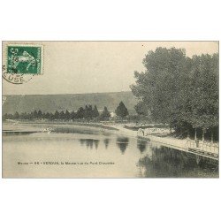 carte postale ancienne 55 VERDUN. La Meuse 1908