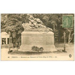 carte postale ancienne 55 VERDUN. Monument Défenseurs 1920