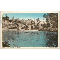 carte postale ancienne 12 SAINT-COME. Le Pont