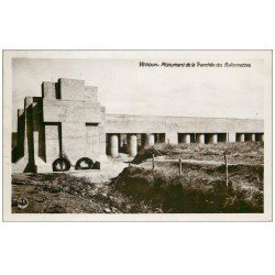 carte postale ancienne 55 VERDUN. Monument Tranchée Baïonnette 1931. Guerre 1914-18
