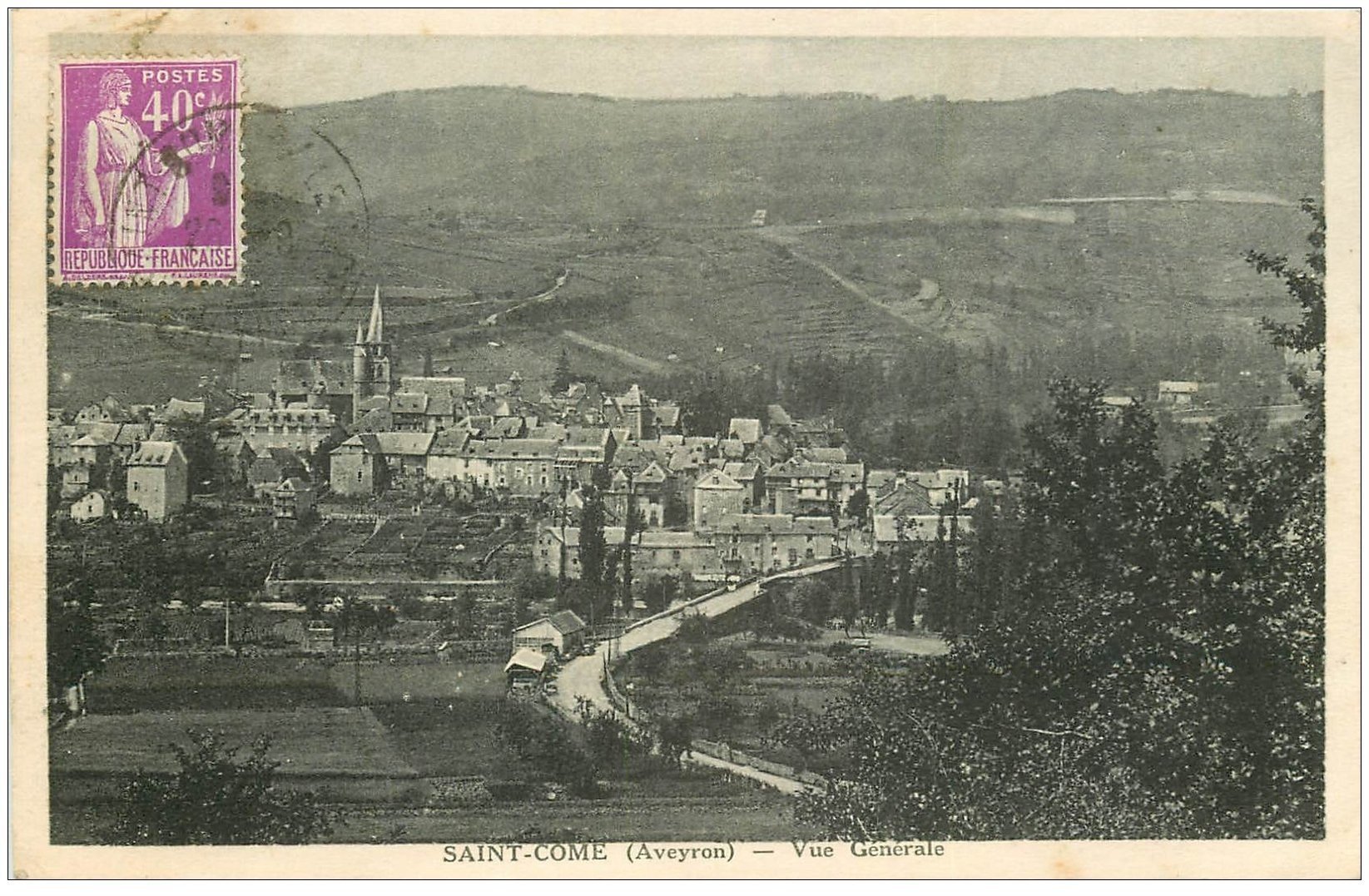 12 SAINT-COME. Vue générale 1935