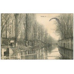 carte postale ancienne 55 VERDUN. Passerelle du Puty. Guerre 1914-18