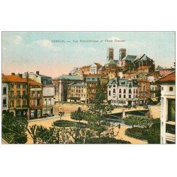 carte postale ancienne 55 VERDUN. Place Chevert