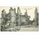 carte postale ancienne 55 VERDUN. Place d'Armes bombardée. Guerre 1914-18