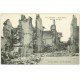 carte postale ancienne 55 VERDUN. Place d'Armes bombardée. Guerre 1914-18
