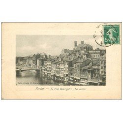 carte postale ancienne 55 VERDUN. Pont Beaurepaire les lavoirs