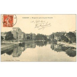 carte postale ancienne 55 VERDUN. Pont Chaussée 1911