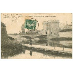 carte postale ancienne 55 VERDUN. Porte Chaussée 1908