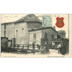 carte postale ancienne 55 VERDUN. Porte et Poste du Puty 1905