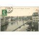 carte postale ancienne 55 VERDUN. Quai République Pont Chaussée 1913