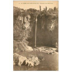 carte postale ancienne 12 SAINT-ROME-DE-TARN. Cascade des Beaumes