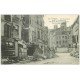 carte postale ancienne 55 VERDUN. Rue Beaurepaire bombardée. Guerre 1914-18