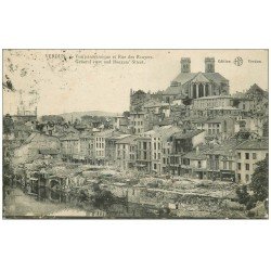 carte postale ancienne 55 VERDUN. Rue des Rouyers 1921. Guerre 1914-18
