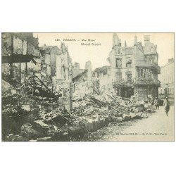 carte postale ancienne 55 VERDUN. Rue Mazel 543. Guerre 1914-18