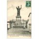 carte postale ancienne 12 SAINT-ROME-DE-TARN. Monument Monseigneur Affre mort sur les barricades 1910
