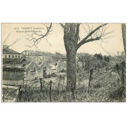 carte postale ancienne 55 VERDUN. Ruines Citadelle. Guerre 1914-18