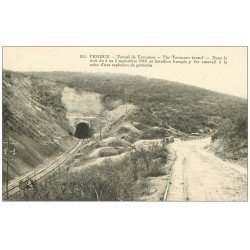 carte postale ancienne 55 VERDUN. Tunnel de Tavannes. Guerre 1914-18
