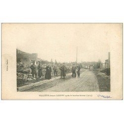 carte postale ancienne 55 VILLOTTE-DEVANT-LOUPPY. Curé, Militaire et Tambour vers 1914