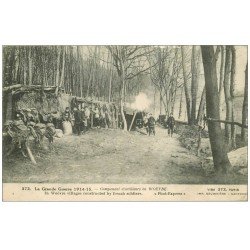carte postale ancienne 55 WOEVRE. Campemen Militaire la Sellerie vers 1915