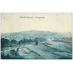 carte postale ancienne 57 BITCHE. Vue générale 1926