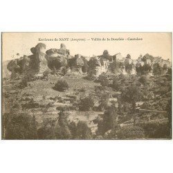 carte postale ancienne 12 Vallée de la Dourbie. Cantobre 1932