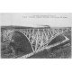 carte postale ancienne 12 VIAUR. Train sur le Viaduc 1914