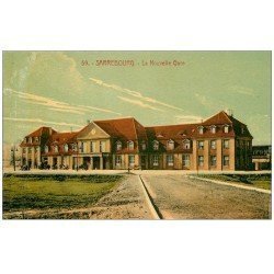 carte postale ancienne 57 SARREBOURG. La Nouvelle Gare