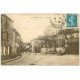 carte postale ancienne 57 SARREBOURG. Rue Kuchly 1923 Hôtel