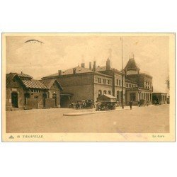 carte postale ancienne 57 THIONVILLE. La Gare 1949