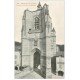 carte postale ancienne 12 VILLEFRANCHE-DE-ROUERGUE. Clocher de Notre-Dame. Carte pionnière vers 1900 vierge