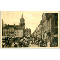 carte postale ancienne 57 THIONVILLE. Place du Marché 1945